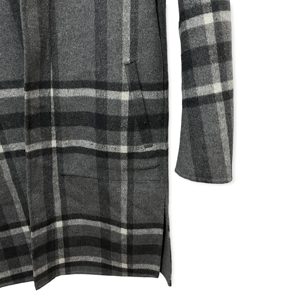 KITH Large Check Reversible Becker
Wool Coat- Charcoal Grey KH1176-105 Small - Picture 4 of 10